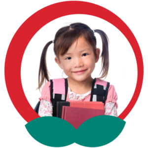 Image of Preschool-aged child with backpack